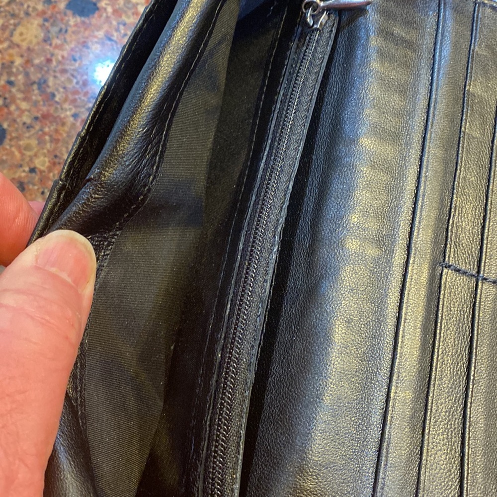 *****PRICE DROP***** NWOT LODIS LEATHER WALLET - Picture 5 of 7